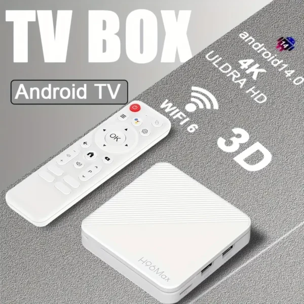 H96 Max H313 – 4K Android 14 Smart TV Box – Bild 3