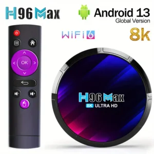 H96 Max Ultra HD Android Smart TV Box - 8K