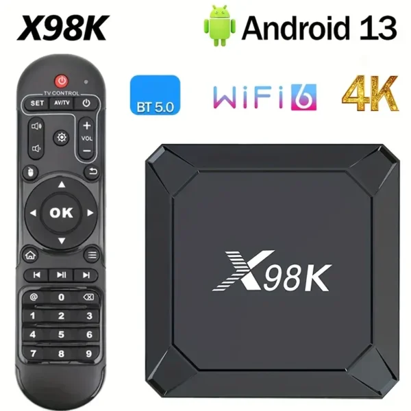 X98K für Android 13.0 Smart TV Box